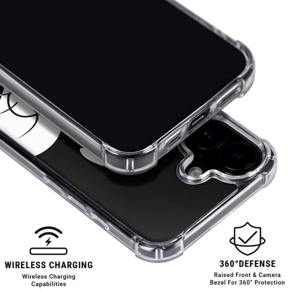 Looney Tunes Sylvester the Cat Black and White iPhone 17 MagSafe Case