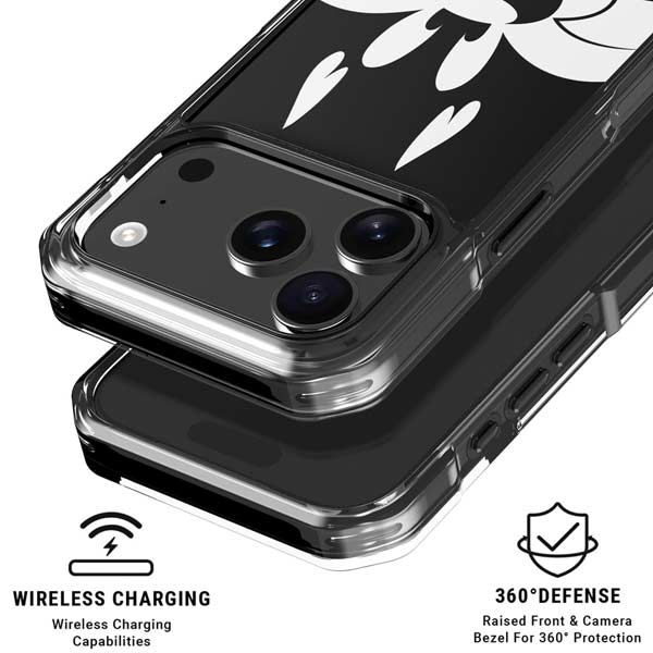 Looney Tunes Sylvester the Cat Black and White iPhone 17 Pro Clear Case
