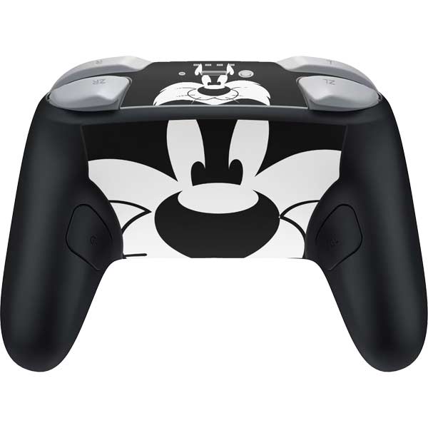 Looney Tunes Sylvester the Cat Black and White Nintendo Switch 2 (2025) Pro Controller Skin
