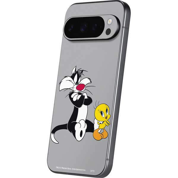 Looney Tunes Sylvester Tweety Bird Crossed Arms Google Pixel 10 Pro XL Skin