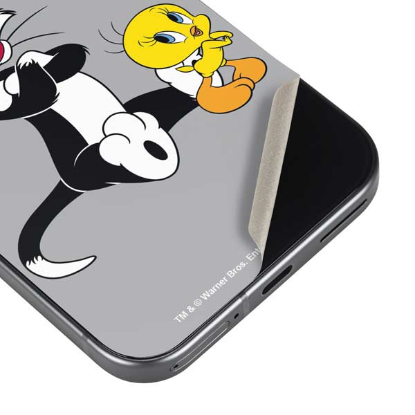 Looney Tunes Sylvester Tweety Bird Crossed Arms Google Pixel 10 Pro XL Skin
