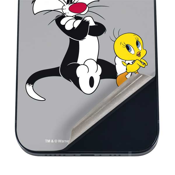 Looney Tunes Sylvester Tweety Bird Crossed Arms iPhone 17 Pro Skin