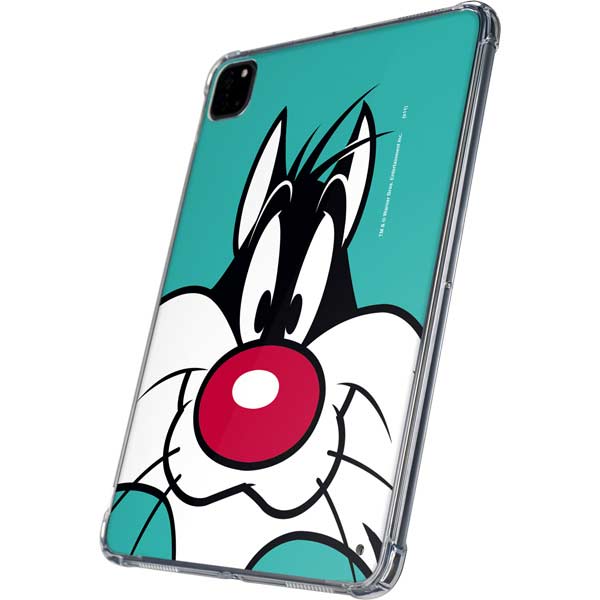 Looney Tunes Sylvester Zoomed In iPad Pro 11in (2024) Clear Case