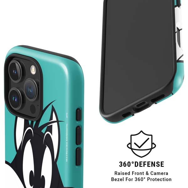 Looney Tunes Sylvester Zoomed In iPhone 16 Pro Magsafe Impact Case