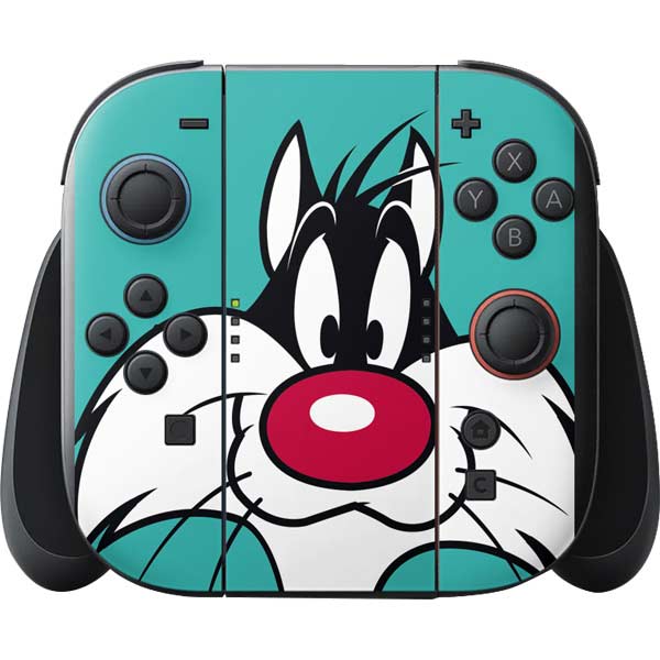 Looney Tunes Sylvester Zoomed In Nintendo Switch 2 (2025) with Joy-Con Skin