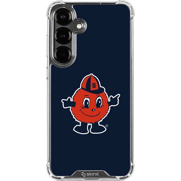 Syracuse University Orange Mascot Galaxy S26 Plus Clear Case