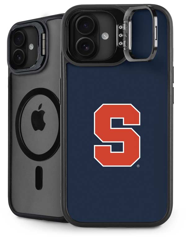 Syracuse University S Logo iPhone 16 Kickstand Case
