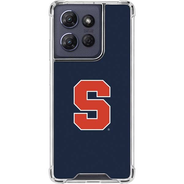 Syracuse University S Logo Moto G 5G (2025) Clear Case