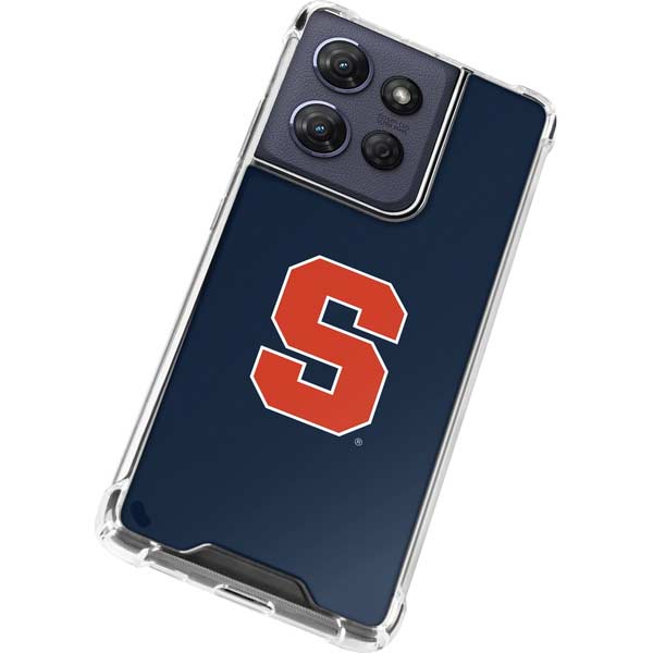 Syracuse University S Logo Moto G 5G (2025) Clear Case