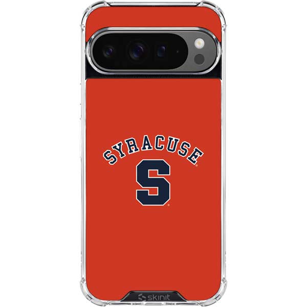 Syracuse University S Orange Google Pixel 10 Pro XL Clear Case