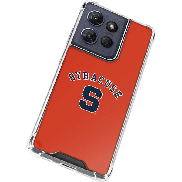Syracuse University S Orange Moto G Play 5G (2025) Clear Case