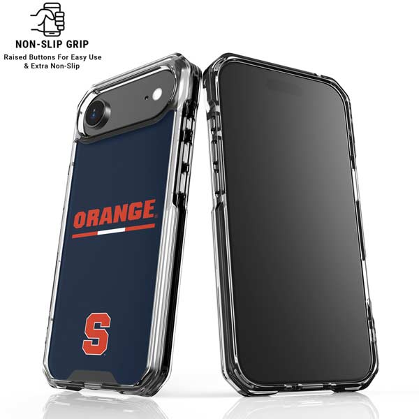 Syracuse University Orange iPhone 17 Air Clear Case