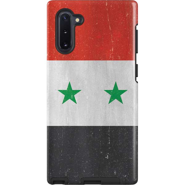 Syria Flag Distressed Galaxy Cases