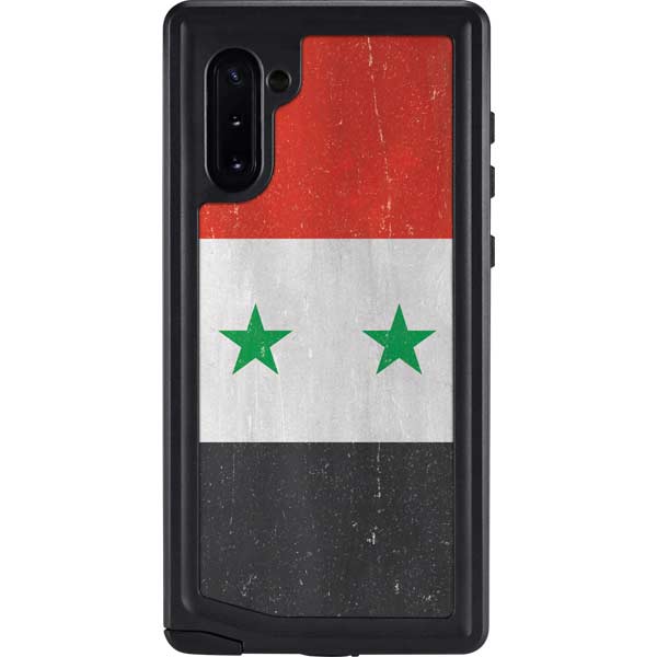 Syria Flag Distressed Galaxy Cases