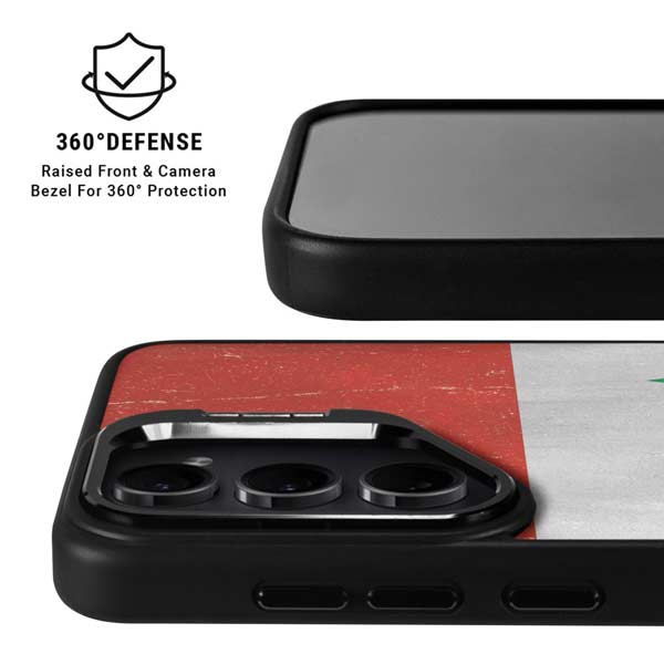Syria Flag Distressed Galaxy S26 Ultra Kickstand Case