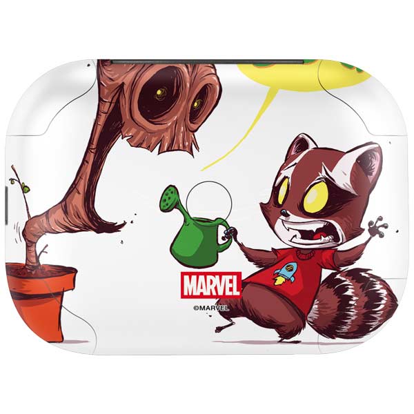 Marvel Rocket Raccoon and Groot Tall Tails Amazon Echo Buds Skin