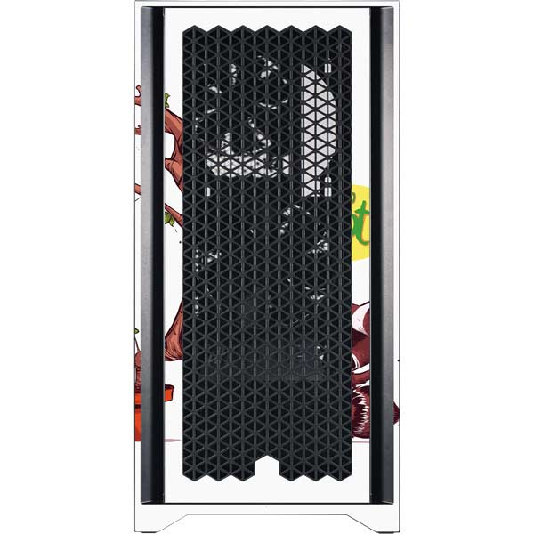 Marvel Rocket Raccoon and Groot Tall Tails Corsair 4000D Tempered Glass Mid-Tower ATX Case Skin