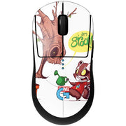 Marvel Rocket Raccoon and Groot Tall Tails G Pro Wireless Gaming Mouse Skin