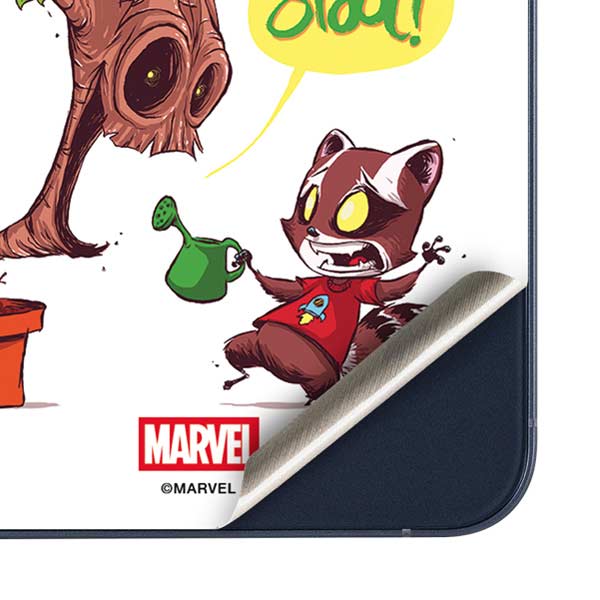 Marvel Rocket Raccoon and Groot Tall Tails Galaxy A35 5G Skin