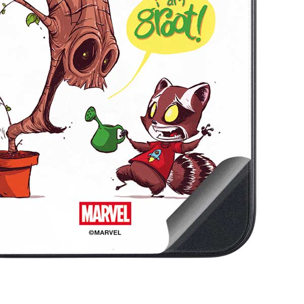Marvel Rocket Raccoon and Groot Tall Tails Galaxy A54 5G Skin
