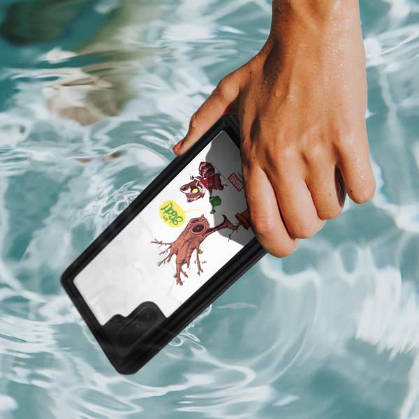 Marvel Rocket Raccoon and Groot Tall Tails Galaxy Note 10 Waterproof Case