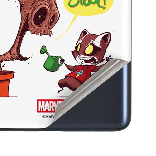 Marvel Rocket Raccoon and Groot Tall Tails Galaxy S20 Fan Edition Skin