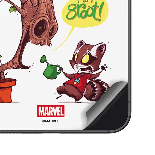 Marvel Rocket Raccoon and Groot Tall Tails Galaxy S23 Plus Skin