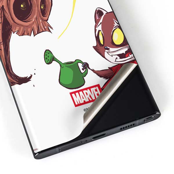 Marvel Rocket Raccoon and Groot Tall Tails Galaxy S23 Ultra Skin