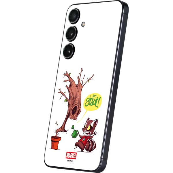 Marvel Rocket Raccoon and Groot Tall Tails Galaxy S24 Plus Skin