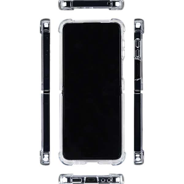 Marvel Rocket Raccoon and Groot Tall Tails Galaxy Z Flip5 5G Clear Case