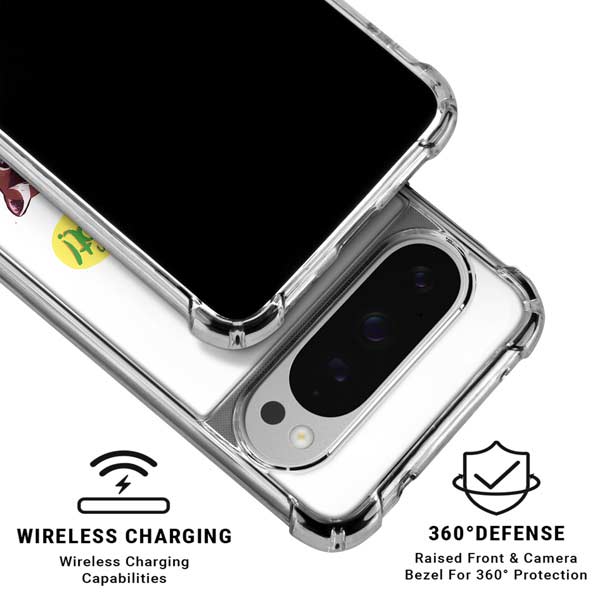 Marvel Rocket Raccoon and Groot Tall Tails Google Pixel 10 Pro XL Clear Case