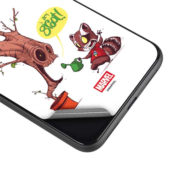 Marvel Rocket Raccoon and Groot Tall Tails Google Pixel 4 Skin