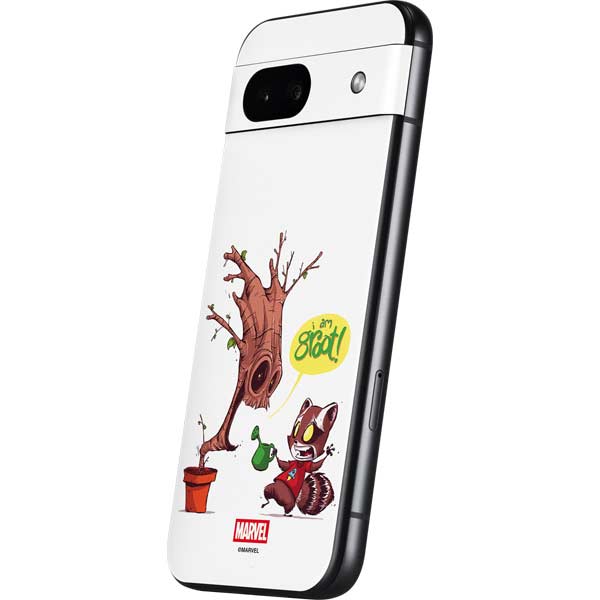 Marvel Rocket Raccoon and Groot Tall Tails Google Pixel 8a Skin