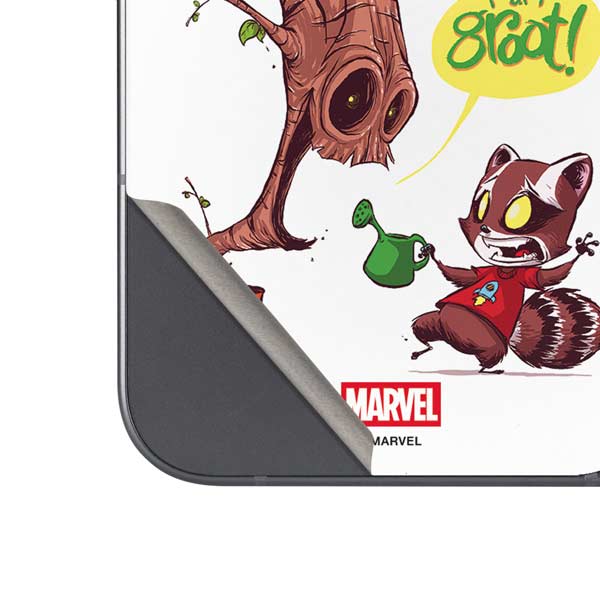 Marvel Rocket Raccoon and Groot Tall Tails Google Pixel 9 Pro Fold Skin
