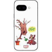 Marvel Rocket Raccoon and Groot Tall Tails Google Pixel 9a Skin