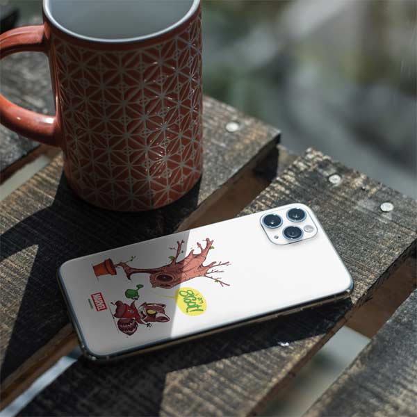 Marvel Rocket Raccoon and Groot Tall Tails iPhone 11 Pro Max Skin