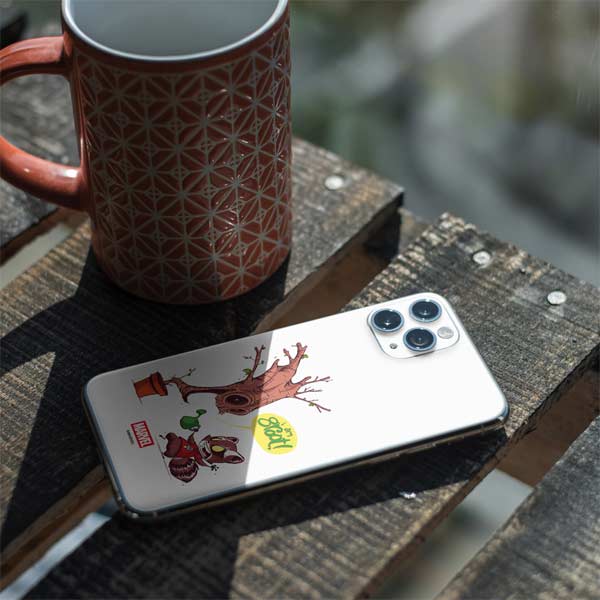 Marvel Rocket Raccoon and Groot Tall Tails iPhone 11 Pro Skin