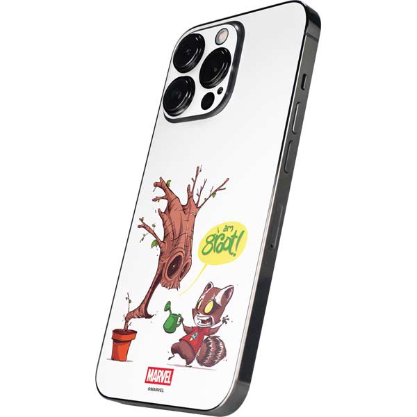 Marvel Rocket Raccoon and Groot Tall Tails iPhone 13 Pro Max Skin
