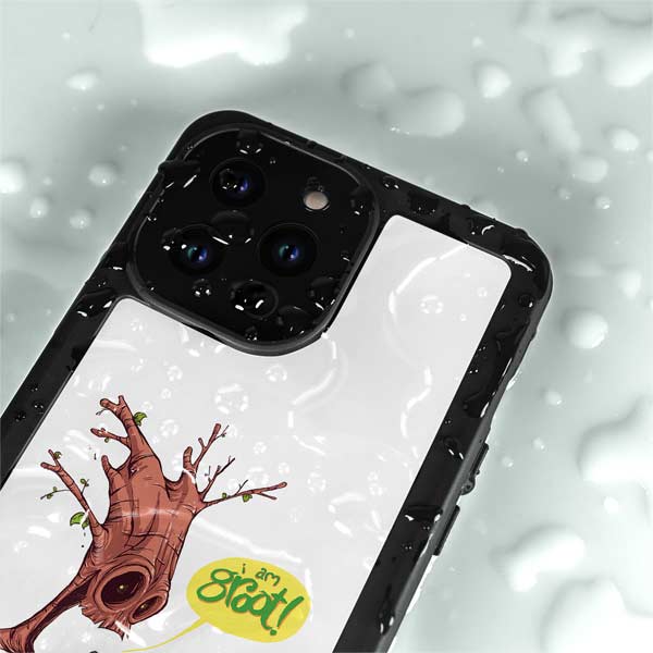 Marvel Rocket Raccoon and Groot Tall Tails iPhone 15 Pro Waterproof Case