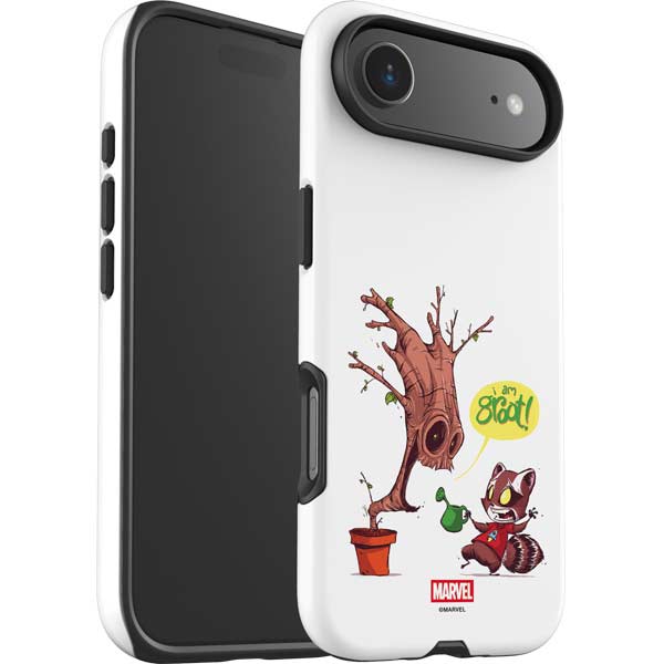 Marvel Rocket Raccoon and Groot Tall Tails iPhone 17 Air Impact Case