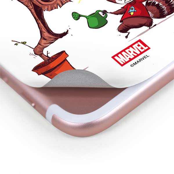 Marvel Rocket Raccoon and Groot Tall Tails iPhone 7 Plus Skin