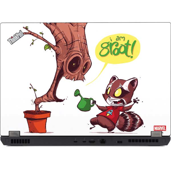 Marvel Rocket Raccoon and Groot Tall Tails Lenovo ThinkPad Skin