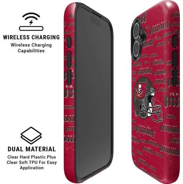 NFL Tampa Bay Buccaneers - Blast iPhone 16 Magsafe Impact Case