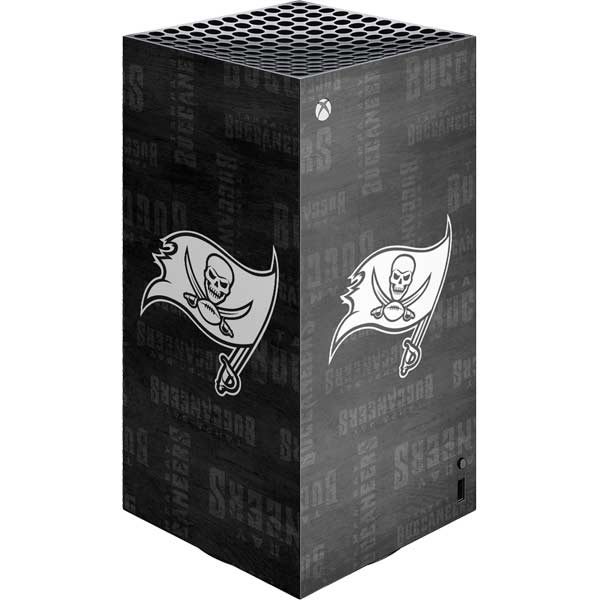 NFL Tampa Bay Buccaneers Black & White Xbox Series X Skins