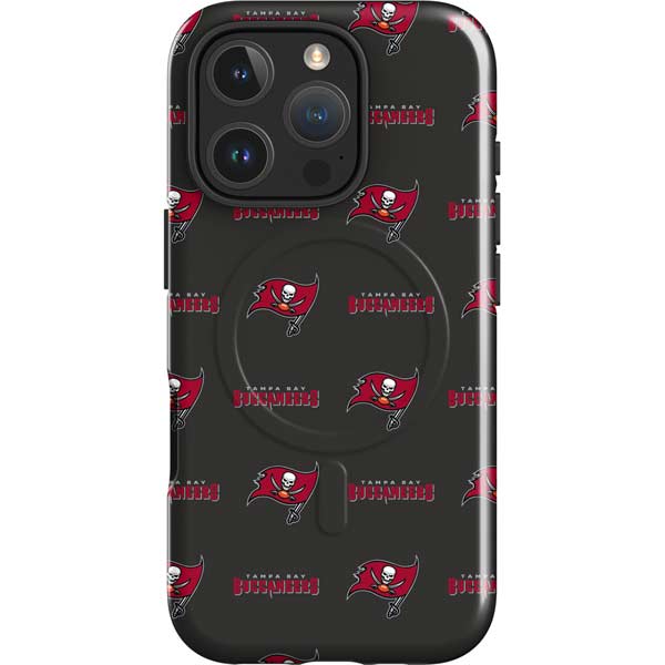 NFL Tampa Bay Buccaneers Blitz Series iPhone 16 Pro Magsafe Impact Case