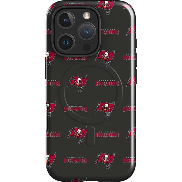 NFL Tampa Bay Buccaneers Blitz Series iPhone 16 Pro Max Magsafe Impact Case