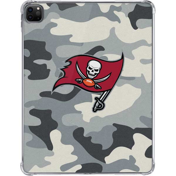 NFL Tampa Bay Buccaneers Camo iPad Pro 11in (2024) Clear Case