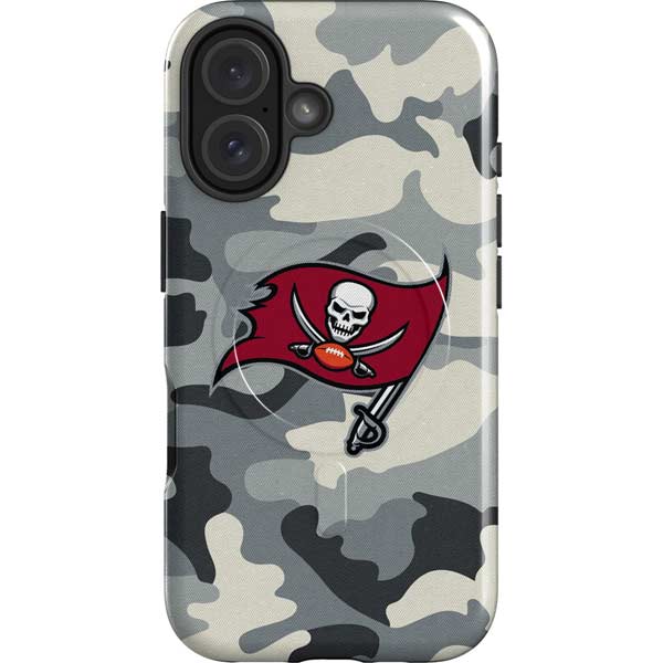 NFL Tampa Bay Buccaneers Camo iPhone 16 Plus Magsafe Impact Case