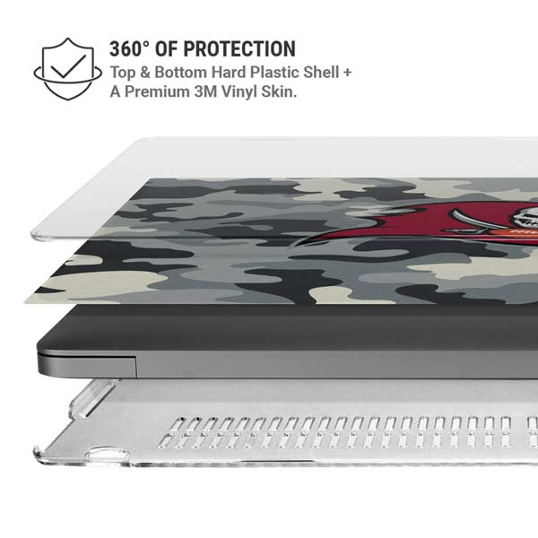 NFL Tampa Bay Buccaneers Camo MacBook Cases