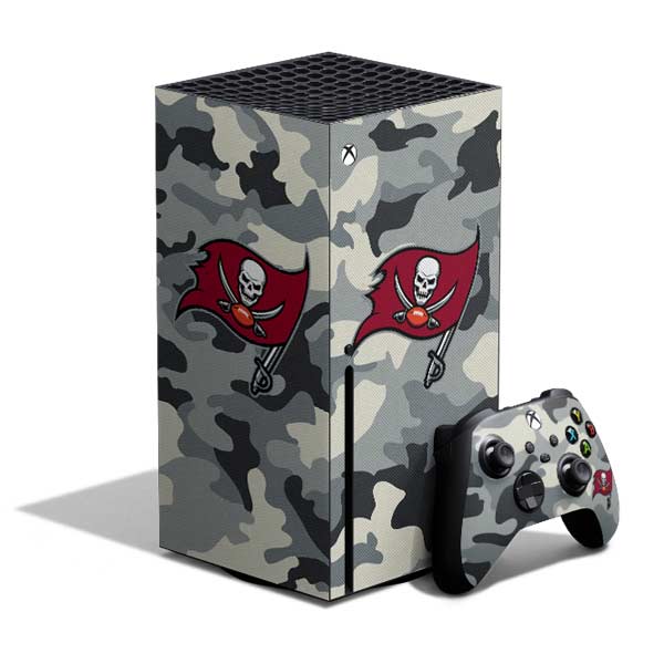 NFL Tampa Bay Buccaneers Camo Xbox Series X Skins